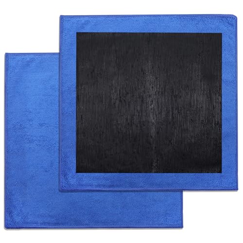 Exircy Clay Towel Auto Detailing, 2 Pack 12 x 12 Inch Clay Towel Microfiber Car Cloth Cleaner Automotive for Car Detailing