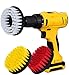 Produktbild Oxo 5-Zoll-Bohrbürste - Soft Medium Stiff Attachment Peeling-Reinigungs-Kit für Pool Tile Bodenbelag Ziegel Keramik Marmor Grout Siding Garage Cutters (3er Pack)