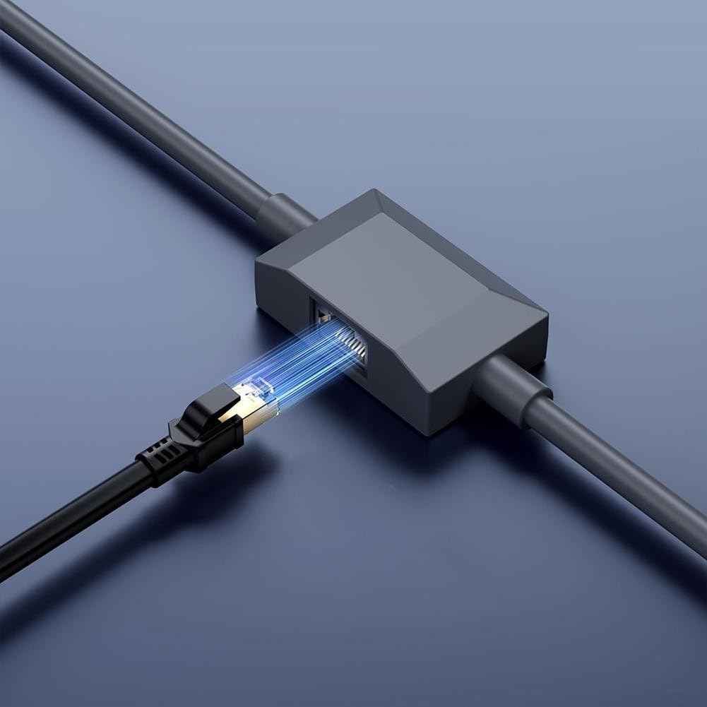 Adattatore Ethernet 2 in 1 per Starlink Gen 2, 46 m per cavo di prolunga RJ45 in TPE, trasferimento dati ad alta velocità per Internet stabile (10 m)
