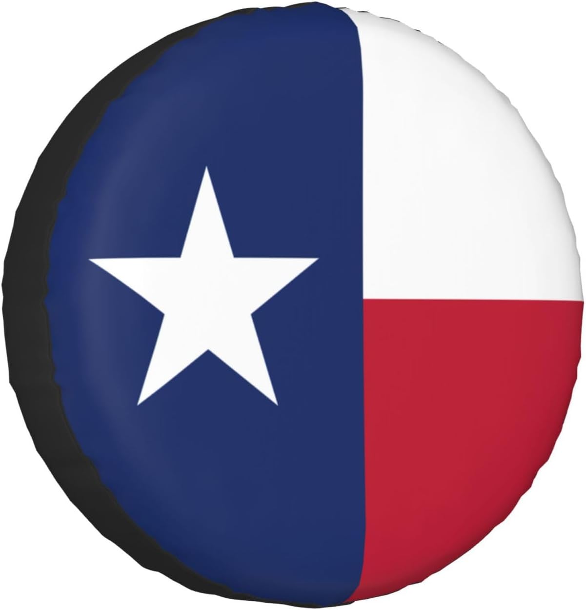 Flag of Texas Print Tire Cover Universal Spare Wheel for Trailer Rv SUV Truck Camper Travel Accessories