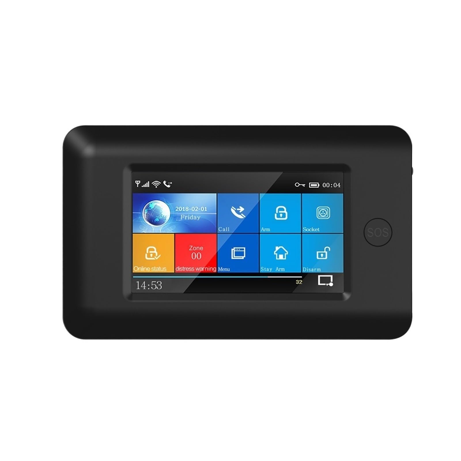 Sistemi Allarme Casa Di Allarme Wireless Domestico WiFi 3G Controllo APP Sicurezza Antifurto Con Rilevatore Movimento Sensore RFID Kit Smart Home(A1.)