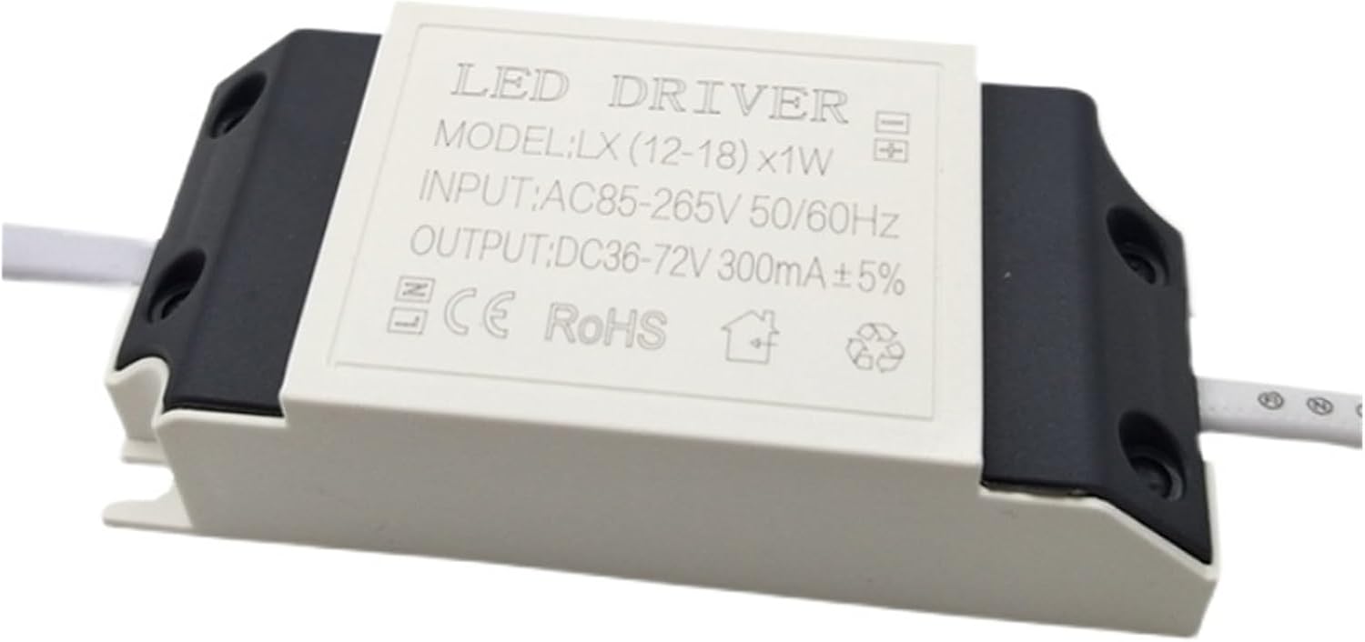 LED Isolation Driver COB Transformer Single Color Ballast Constant Current Power Supply Downlight Spotlight Special Starter(4 7W Bare Board Isolation Light Luxury Model)