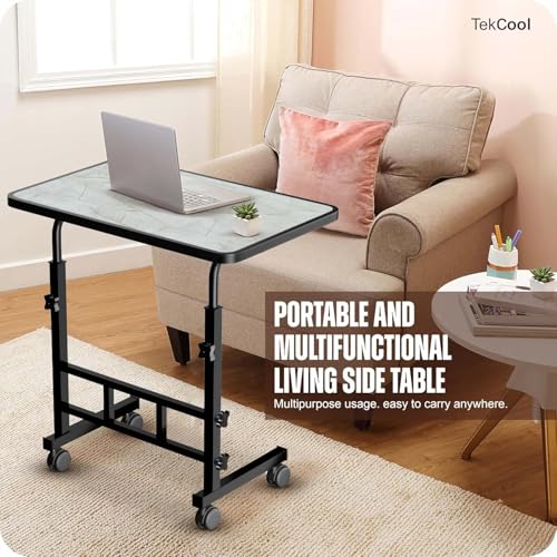Image of Multi-Purpose Laptop Table, Study Table| Bed Table| Adjustable Height, Portable for Office, Work Form Home | DIY Table, Easy to Assemble, Engineered (DH-Light)