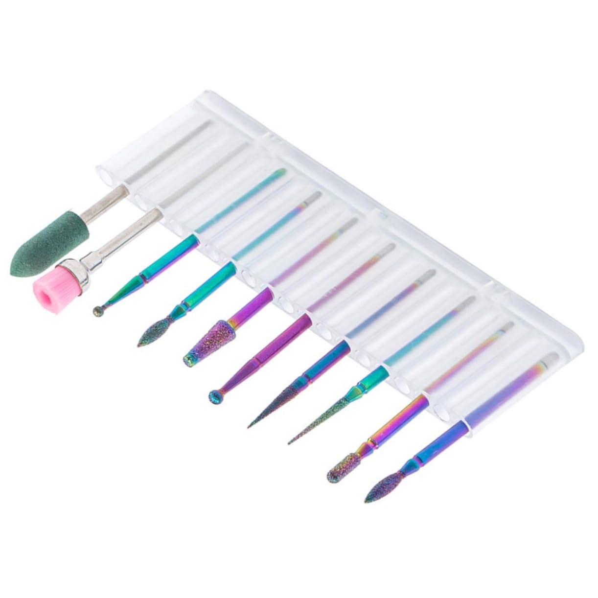 minkissy 3juegos Brocas De Acero Tungsteno Para Uñas Herramientas Profesionales De Manicura Afiladores Para Cuidado y Pulido De Uñas Compatible Máquinas De Limado Eléctricas