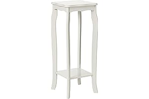 Frenchi Home Furnishing 2 Tier Plant Stand, Cozying Your Abode with Vintage Charm