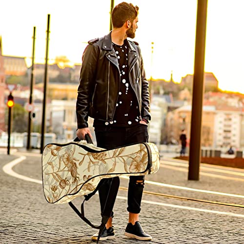 SES Shell Fossils Étui de protection rembourré pour guitare classique acoustique, Multicolore 02, 42.9×16.9×4.7 in… - Les Beatles, Paul McCartney, John Lennon, RIngo Starr, George Harrison SES Shell Fossils Étui de protection rembourré pour guitare classique acoustique, Multicolore 02, 42.9x16.9x4.7 in… – Image 7