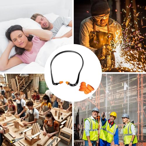 2 Stück Gehörschutz Schießsport,Hörschutz Die,Ear Protection,Multifunktional Bügelgehörschutz,Gehörschutzstöpsel,Mit 5 Paar Ersatzstöpsel,Ergonomischer Form Geeignet Für Männliche Weibliche Verwendung