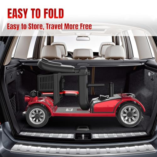 Mobility Scooters for Seniors & Adults, 4 Wheel Electric