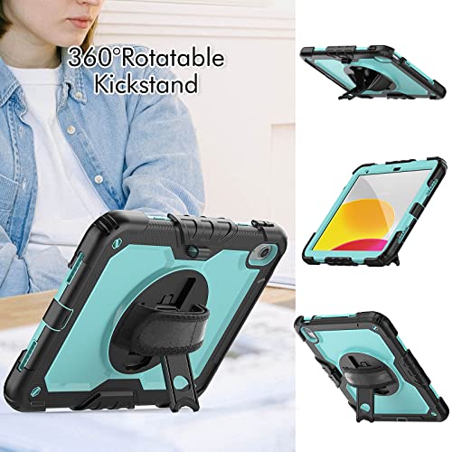 Coque iPad 11e génération A16 2025 antichoc robuste rotative 11"