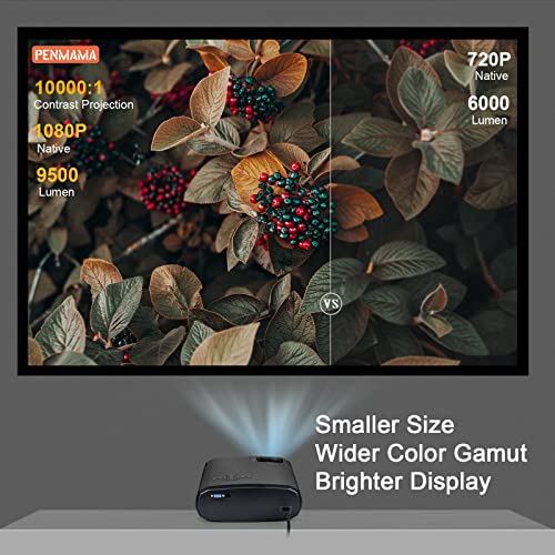 5G-Portable-Projector-PENMAMA-2021-Upgrade-4K-Projector-with-WiFi-and-Bluetooth-Projector-Native-1080P-Projector-with-Carrying-Bag-for-OutdoorIndoorGamesParties-iOSAndroid-i-Phone-Devices