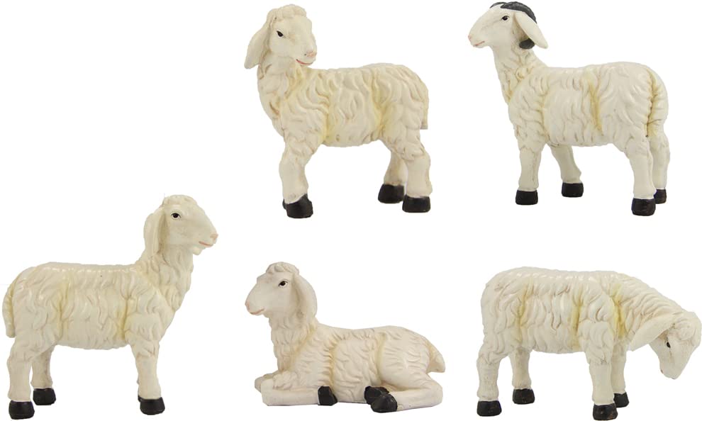 Tierfigur Schafe 9,3 cm