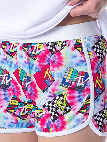MTV pyjama avec logo vintage authentique et coton doux léger