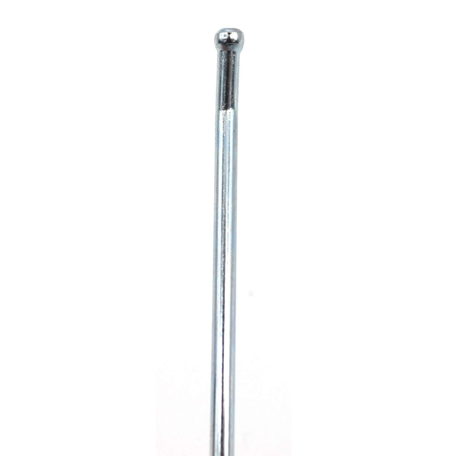 Generisch 50 Stück Einfachhaken verzinkt Lochwandhaken Lochplattenhaken - 30 mm Lochabstand 15/30 mm 100 mm