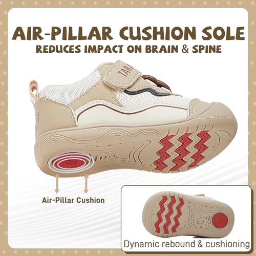 Baby Shoes First Walker Shoes Toddler Shoes Lightweight Boy Girl Sneakers A Apricot223