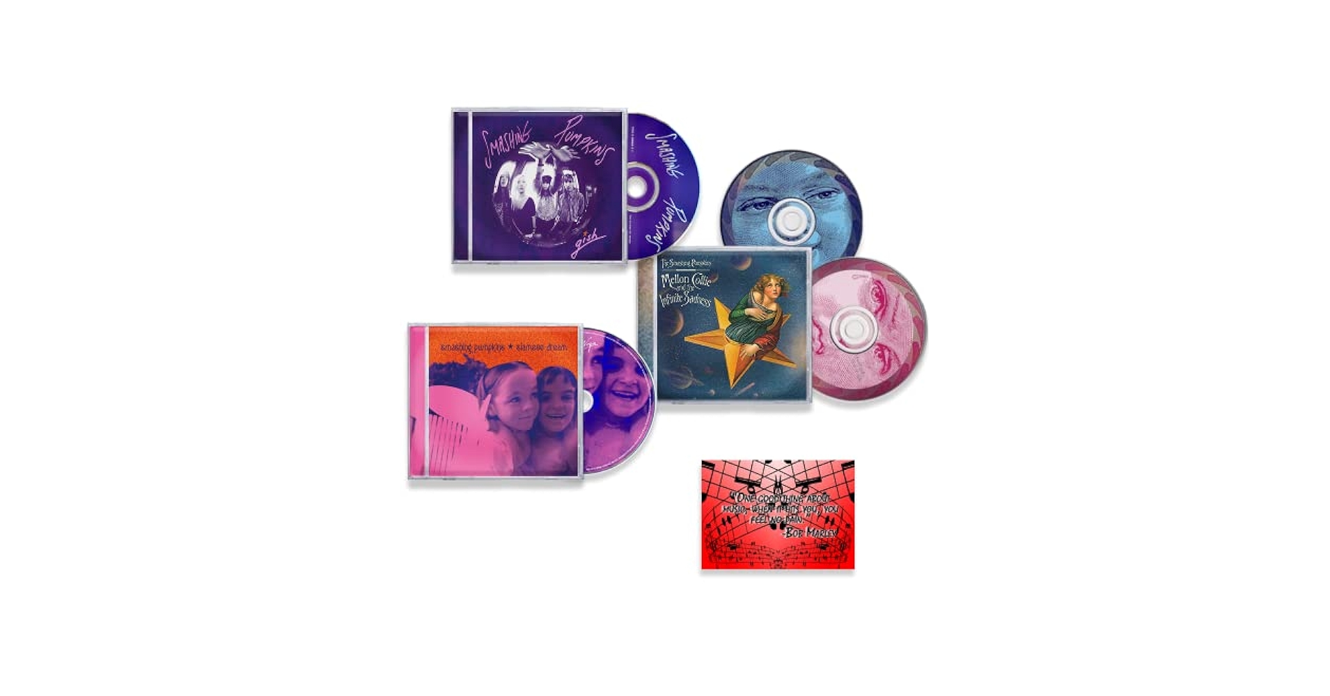 廃盤 Deluxe 2CD+DVD Smashing Pumpkins Gish The Smashing Pumpkins - Gish (Japanese Box Set) CD Box Set
