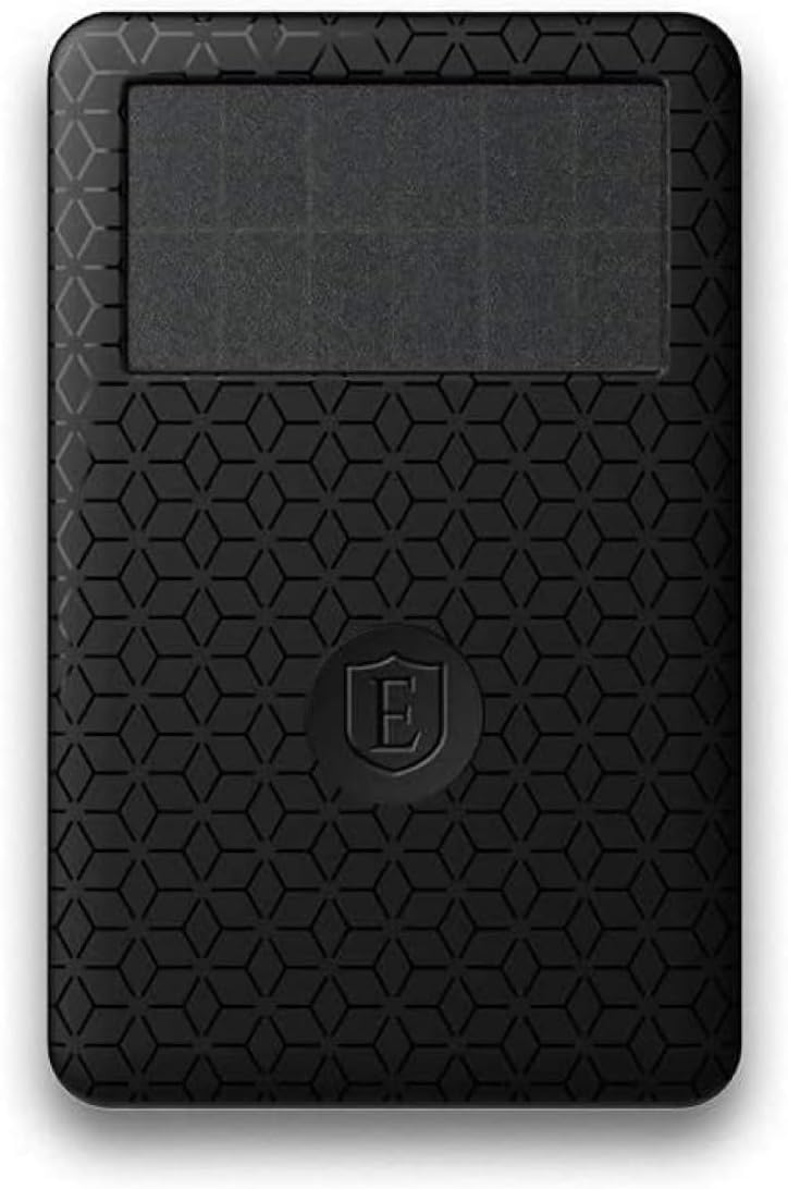 Ekster Wallet Tracker Card | Small Credit Card-Sized Device with Bluetooth Technology | Solar-Powered Wallet Finder Tracker | Voice-Control & Selfie Mode