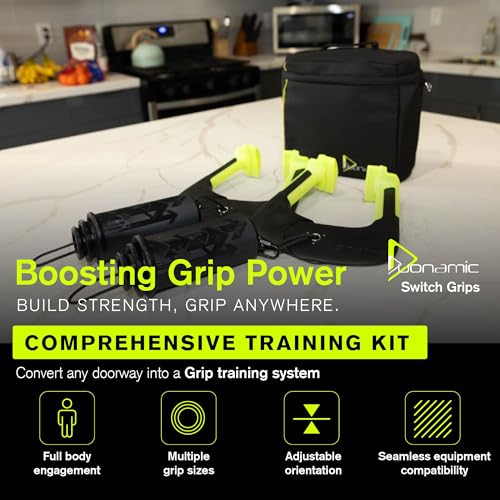 Image of Duonamic Eleviia Portable Doorway Pull Up Bar, No Install, Home & Travel