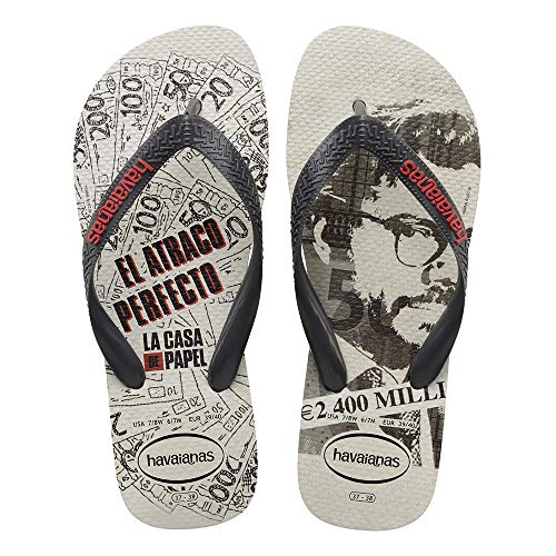 Chinelo Top La Casa de Papel, Havaianas, Adulto Unissex, Branco, 37/38