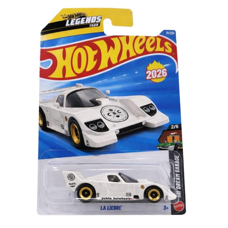 Image of Hot Wheels La Liebre HW Dream Garage Ages 3 and Up 31 /250 (White)