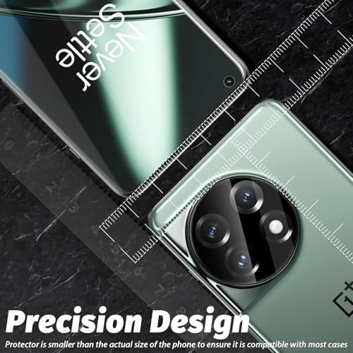 Image of SHILD Silicone (2 Pack Perfect-Fits Design Screen Protector Guard For Oneplus 11|Transparent Screen Guard For Oneplus 11 Fingerprint Support /S Pen Compatible /Hd
