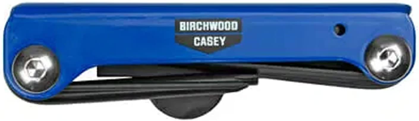 BIRCHWOOD CASEY Gun Plumber Durable Versatile Compact Portable Gunsmithing Universal Steel Folding 10-in-1 Multi Tool