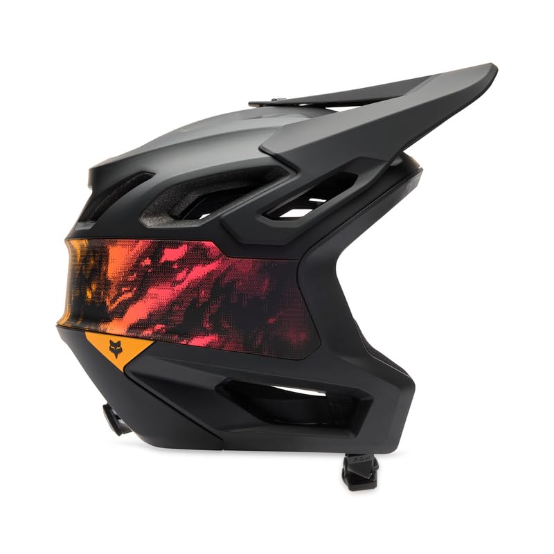 Casco Fox Dropframe Pro Kairos Black S pour VTT Open-Face Noir