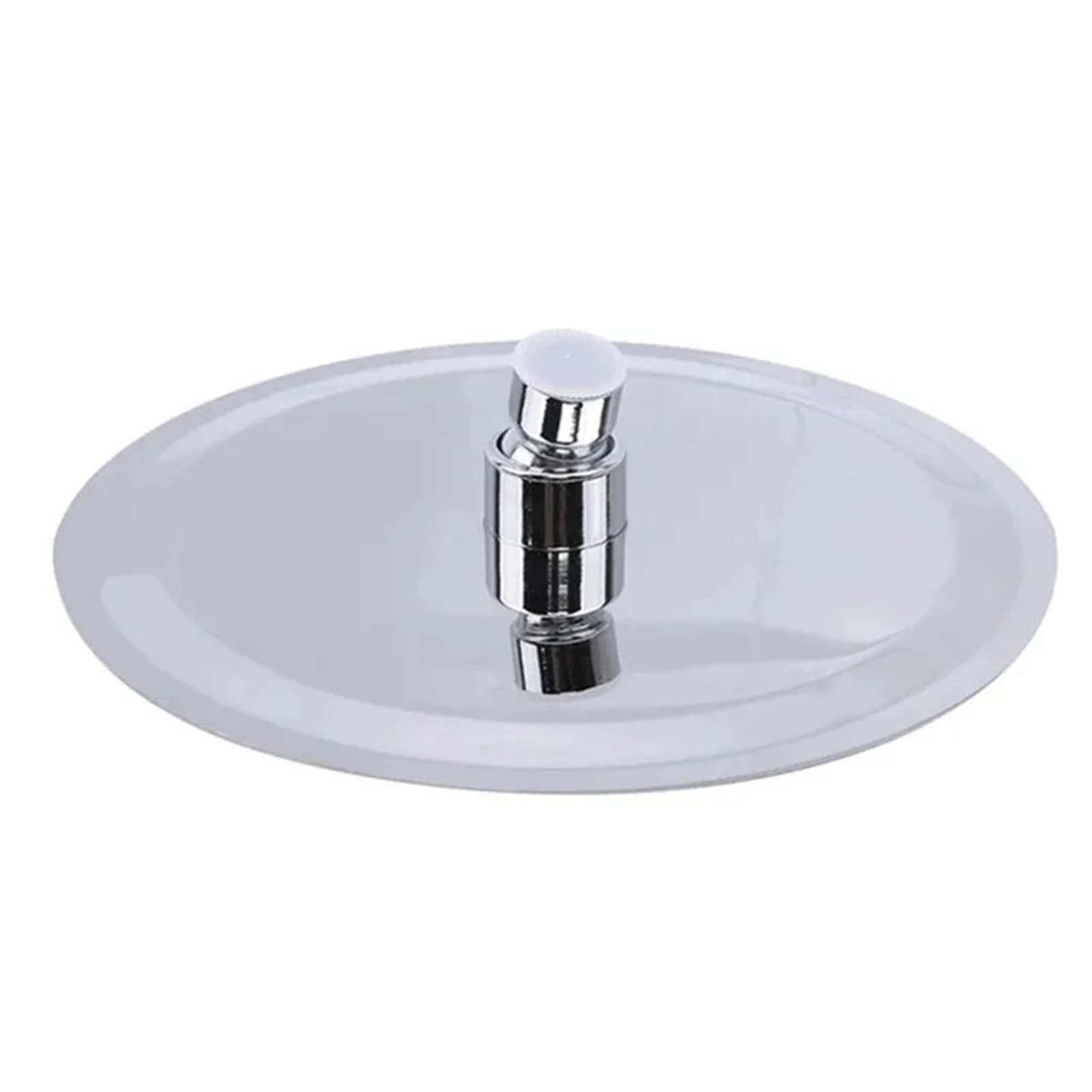 Soffione Doccia Soffioni doccia 10/8/6 pollici in acciaio inossidabile ultra sottile a cascata soffione a pioggia quadrato rotondo(Round,25cm)