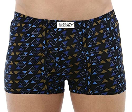 Image of The Tinge Men's Eazy Premium Printed Mini Trunk for Men and Boys|Men's Underwear Trunk (Pack of 3)