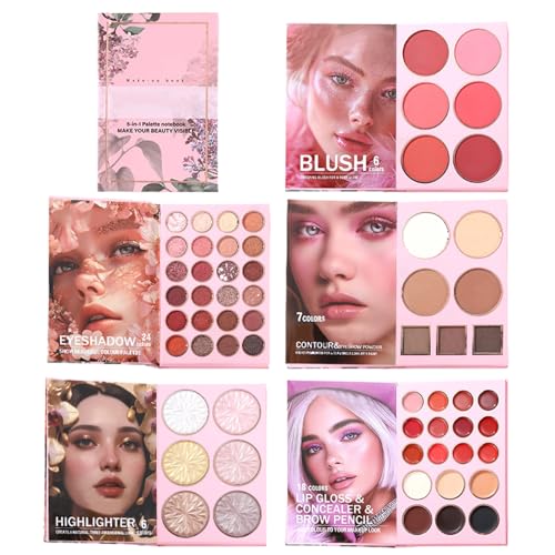 Palette de fards à paupières de voyage pour rayonner du maquillage quotidien à la scène