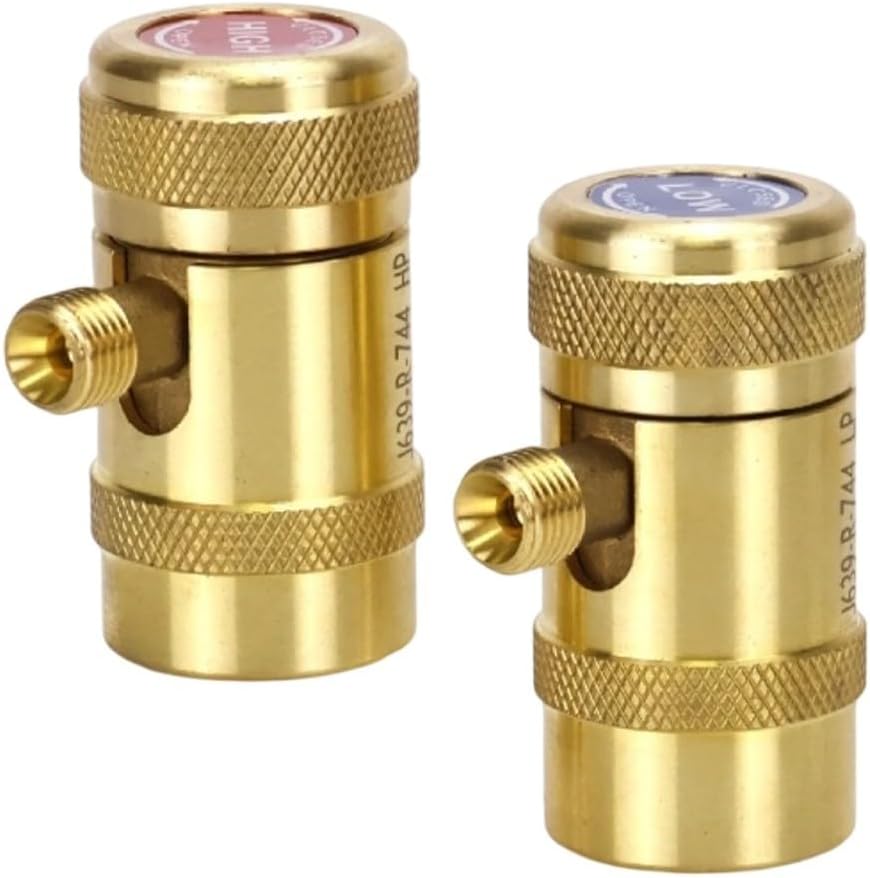 R744A Adjustable Quick Release Car AC Adapter For Benz And Vehicles Engineered To Optimize Cooling System Performance