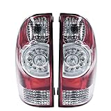 ANTUKO Rear Left and Right LED Tail Light Assembly Replacement for 2005-2015 Tacoma 8156004150 81550