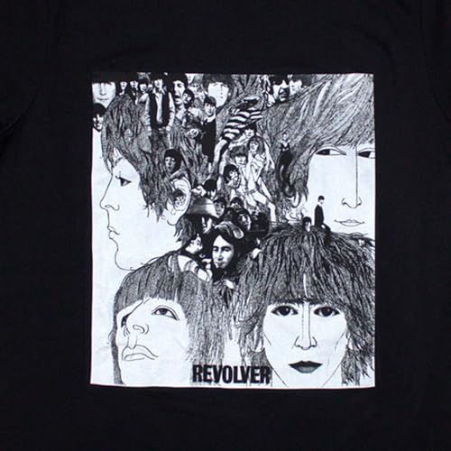 Rock Off officially licensed products The Beatles Revolver Album Cover Junior Fit T Shirt - Les Beatles, Paul McCartney, John Lennon, RIngo Starr, George Harrison Rock Off officially licensed products The Beatles Revolver Album Cover Junior Fit T Shirt – Image 3