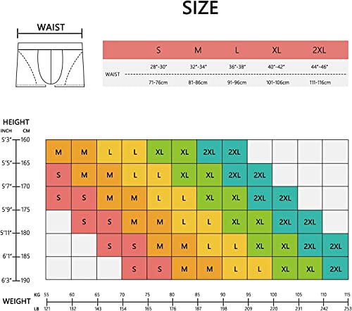 LUEXBOX Pocket Underwear for Men with A Secret Hidden Pocket, Travel Boxer Briefs, 4 Packs (Black)2