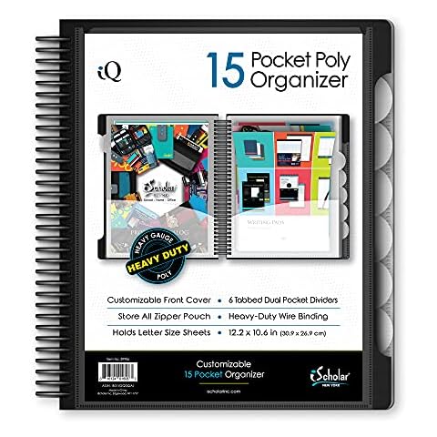 iScholar 15 Pocket Organizer Cover