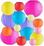 10 Pack Coloful Paper Lanterns Floating Lanterns to Release in Sky with a Marker Pen Biodegradable Paper Lanterns to Release in Sky for Memorial Parties Weddings and Home Decoration