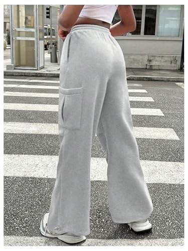 SOLY HUX Girl's Sweatpants Elastic Waist Straight Leg Casual Sports Pants with Pocket3