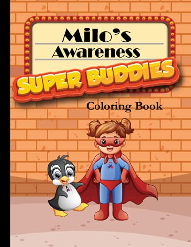 Milo's Awareness Super Buddies Coloring Book (Awareness Buddies)
