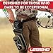 Legend XR430 Hip Quiver for Arrows - Premium Arrow Quiver with Removable Release Pocket, Durable Archery Quiver with Storage Compartment for Accessories & Tools, Arrow Holder - Army Green
