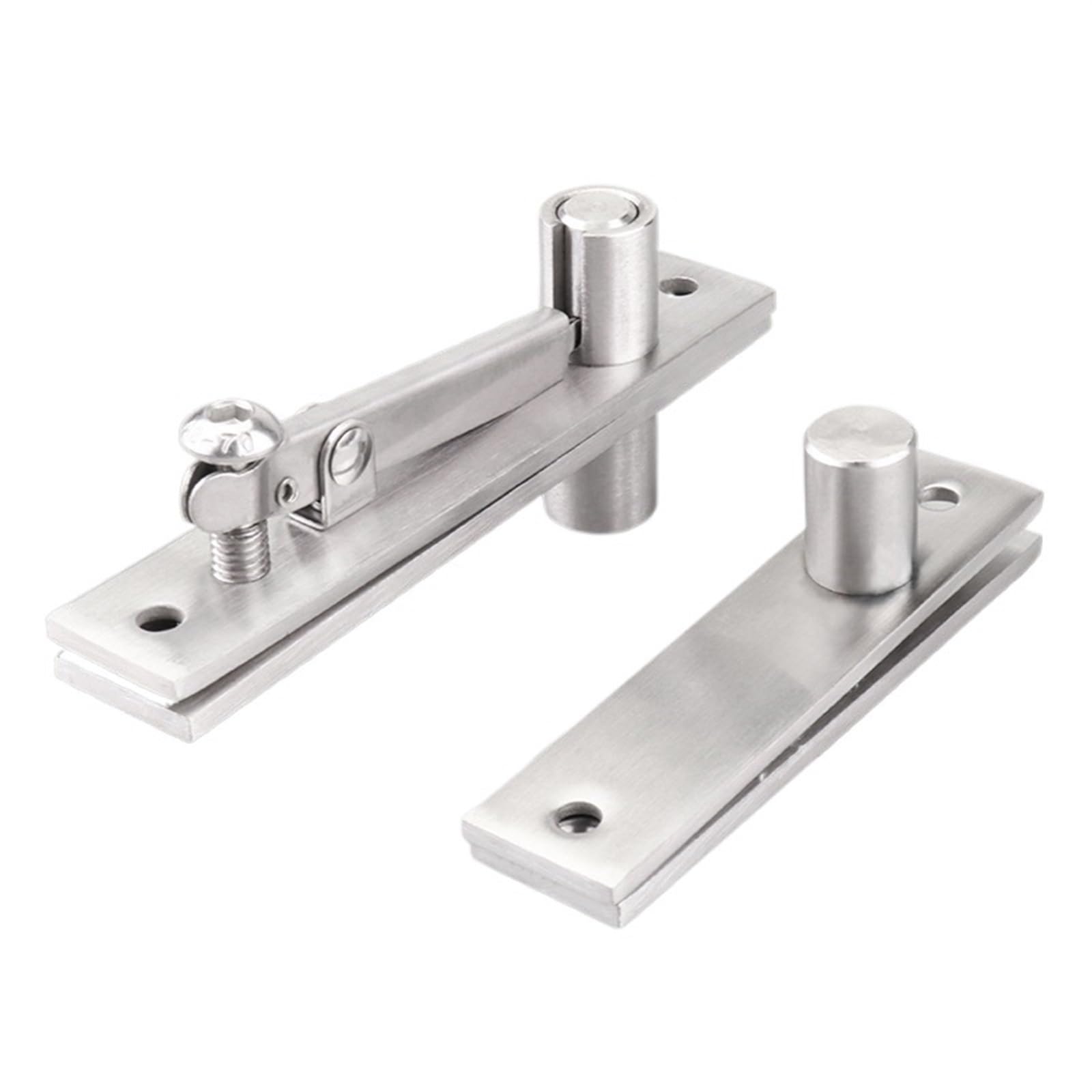 AUNANGLJSCS Stainless Steel Rotating Shaft Up and Down Secret Door Hinge 360 Degree Revolving Heavy Invisible(117a 201)