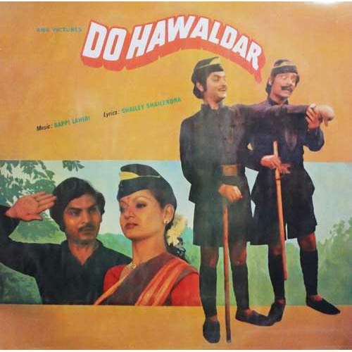 Do Hawaldar – 45N 1063 - Bollywood Record Manufacturer High Quality Custom Black Unique Hindi Records with in superhit songs, Usha Mangeshkar, Kishore Kumar, Mahendra Kapoor, Lata Mangeshkar , Kedar Kapoor, Naresh K. Bhatia, Bappi Lahiri, Shailey Shailendra