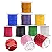 WELLXUNK® Nylonfaden Nylonschnur 0.8 mm*10 m Polyesterfaden Baumwollschnur für DIY Halskette Armband Handwerk BastelSchmuckherstellung(10 Rollen)