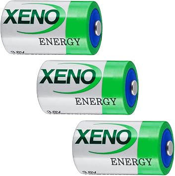 <3 Pack> xl-205f d std 3.6v Lithium Thionyl Chloride Battery for Xeno Energy XL-205F Battery