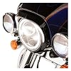 Ciro Headlight Bezel Compatible for Harley Davidson FLHTCI Electra Glide Classic EFI 2006 - Gloss Black