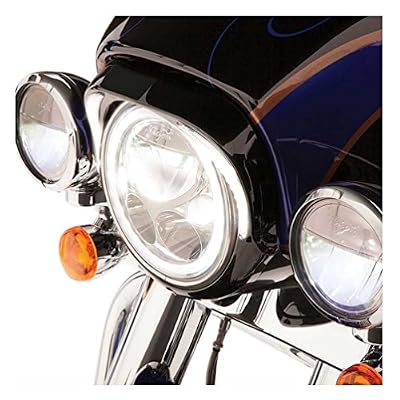 Ciro Headlight Bezel Compatible for Harley Davidson FLHTCI Electra Glide Classic EFI 2006 - Gloss Black