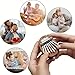 Symmetry Finger Thumb Piano, 8 Key Mini Exquisite Kalimba Thumb Piano, Portable Wooden Symmetry Marimba Musical Good Accessory for Beginners Casual Playing