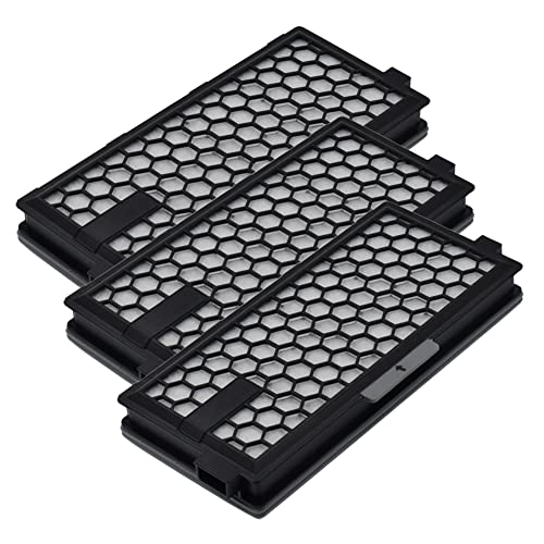 Fre.Filtor 3-PCS SF-AA50 Replacement Filters for Miele S4000,S5000,S6000,S8000,Cat and Dog S5260 S5261 Tt5000 Sf-Aac50, Complete C2,C3, Compact C1, C2 Series Vacuum Cleaner