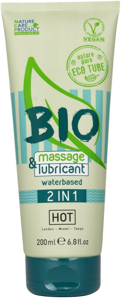 Hot Bio Massage Lubricant 2 in 1 200ml