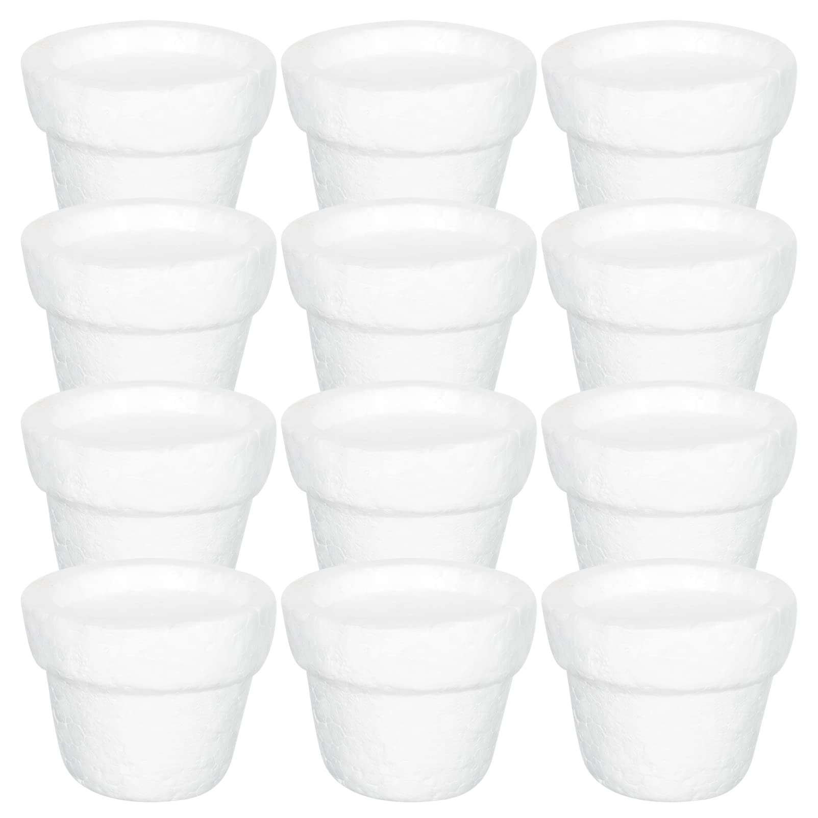 Alipis 12pcs foam flower pot DIY foam kid craft polystyrene foam block plant foam floral foam bricks flower foam blocks dry floral foam blocks flower arrangement child flower stand