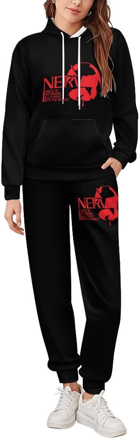 [ロイフィックス] パーカー 上下2点セット 新世紀エヴァンゲリオン メンズ スウェットパンツ スウェットシャツ プルオーバー ズボ