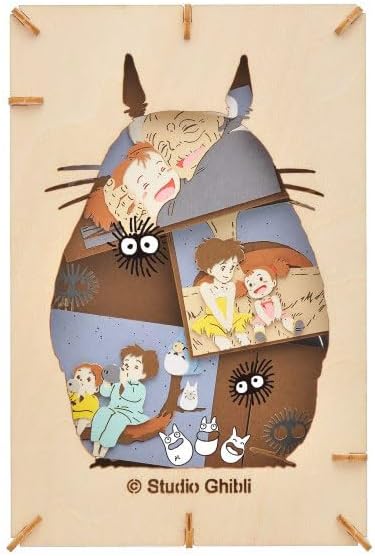 Paper Theater - Wood Style - My Neighbor Totoro PT-WL12X My Neighbor Totoro